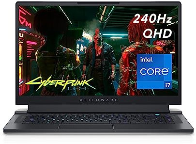 Dell Alienware x15 R2 Intel Core i7-12700H Portable Gaming 15.6 QHD Lunar Light 16GB RAM SSD 512GB NVIDIA GeForce RTX 3070 Ti Win 11H Advanced Alienware AlienFX Teclado