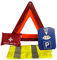 Kit Gilet Jaune et Triangle de signalisation - Norme CE, Gilet Jaune,Triangle de signalisation, Trousse de Premiers Secours, Disque de stationnement, Premiers Secours en Cas d'accident