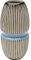 Kare Design Vase Calabria, Blau, Deko Vase, Blumenvase, Porzellan, handgearbeitet, Unikat, 31 cm (H)