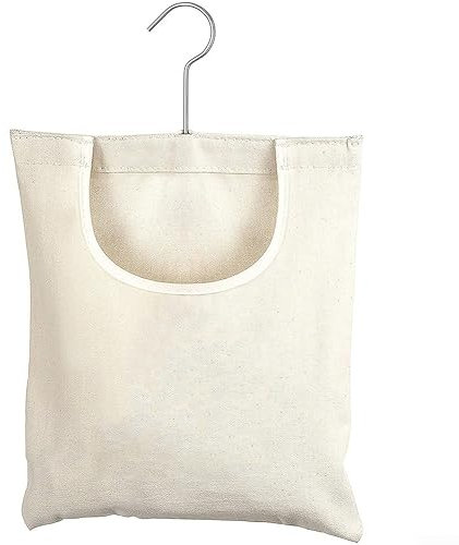 Premium Canvas Clothespin Bag, Material, U Shaped Opening Design
