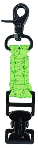 Arbeits-Handschuhhalter-Clip, Fäustling-Clips für die Arbeit, Fäustlingsklammer Fäustlingsklammern, Robuster Metallclip, geflochtener Paracord-Handschuh-Clip-Halter für Werkzeuggürtel, Werkzeugtasche,