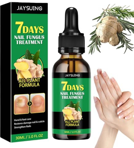 Ginger Nail Treatment,Fungal Nail Treatment,Ginger Cuticle Care Oil for Nails,Ginger Nail Growth Serum,Nail Strengthener for Damaged Nails,Nail Repair,Antifungal Nail Polish,Nail Repair Treatment