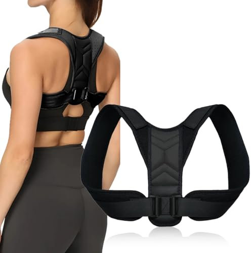 XYTAHDM Fascia di Supporto per la Schiena, Correttore Posturale, Tutore Raddrizza Spalle, Confortevole Fascia Posturale, Regolabile e Traspirante, Ideale per Lavoro, Sport e Casa, per 40-80kg