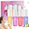 4 Stück Parfum Bodyspray Damen,90ml Parfum Body Spray,Fruchtiges Body Mist,Hair and Body Fragrance Mist,Lang Anhaltender Duftspray,Parfums Damen Set,für Reisen,Urlaubsreise,Geschenk für Damen
