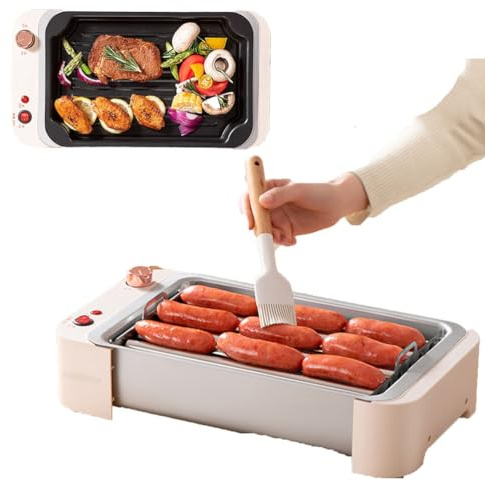 YIGECHENXIN Macchina per Hot Dog Multifunzionale di Sale per la casa per la casa, Macchina per Hot Dog da Hot Dog da 1200 w Una Macchina per più Usi Adatti per i Picnic