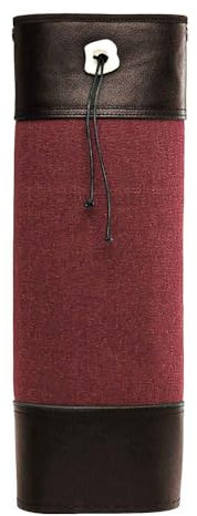 by Beier Germany Rückenköcher Burgund Baumwolle & Leder