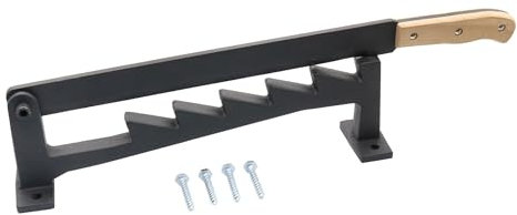 SECURA Premium Handholzspalter manuell | Spannmesser Anzündholz | Holzspalter Wand | Holzspalter Brennholzspalter Spannmesser Anzündholz| Kaminholz, Holzofen | 135 x 590 x 85 mm Maße