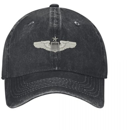 EIILHUED Air Force Senior Pilote Ailes Casquette De Baseball Chapeau Homme Chapeau Femmes Chapeaux Hommes