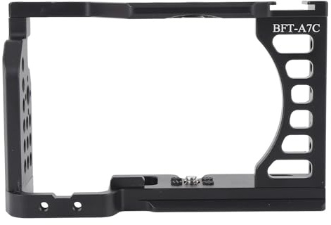 Jiawu Camera Piena di Alluminio in Alluminio in Lega in Lega Verticale stabilità per la Telecamera A7C