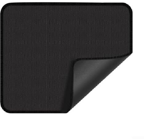 Tappetino in silicone a doppia faccia per protezione dal calore con strato in fibra di vetro, progettato per proteggere i pavimenti da ustioni e fuoriuscite in ambienti di cottura all'aperto (50 x 64