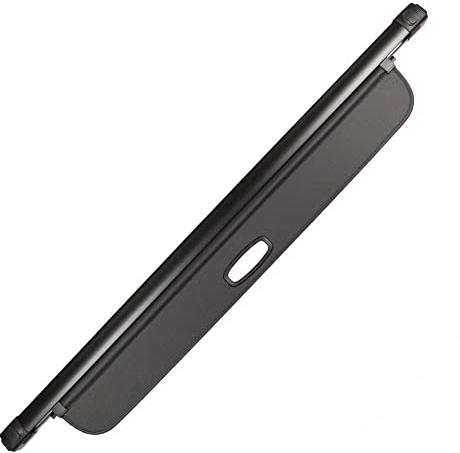 HEYCE Cubierta de Área de Carga Cubierta de Protección Maletero para Mitsubishi Outlander 2013-2019 Cubierta Carga Cubierta Maletero Extensible Negra Persiana Enrollable