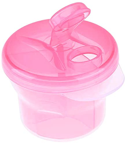 Comebachome Dispensador de fórmula en Polvo, contenedor de fórmula para bebés de 3.3 Pulgadas, dispensador de Polvo de Leche portátil para Viajes al Aire Libre