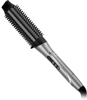 Remington varmluftsborste [38 mm värmeborste, Intelligent StyleAdapt™ anpassar värmen efter håret] PROluxe You (diamant-keramisk beläggning, 3 värmeinställningar 160–210 °C, ger volym och lyft) CB9800