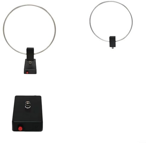 GA-800 Active Loop Antenna Shortwave Antenna 10KHz-159MHz, Portable Radio High Frequency Antenna Built-in 2600mAh Li-Battery 5V/1A