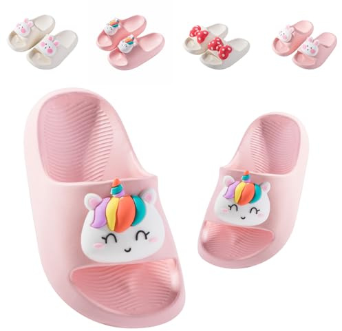 Kids Slide Sandals Toddler Summer Slippers Boys Girls Beach Flip Flops Anti-Slip Pool Sliders for Children
