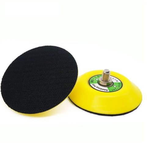 ZHLWei 1/2/3 Inch Sanding Disc Sander Backing Pad For Air Polisher Hook & Loop Back Plate Abrasive Grinding Tool M6 5/16 * 24T