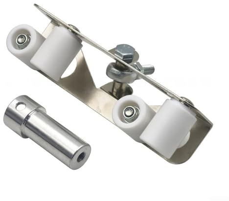 Honseadek Strumento di precisione per angoli a rullo, design a doppio rullo, finiture lisce per cartongesso, si adatta agli angoli interni, corpo in lega di alluminio, rulli resistenti all'usura in
