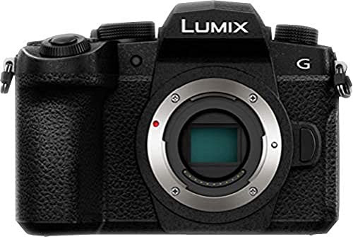 Panasonic Lumix G90 | Appareil Photo Hybride Tropicalisé (Capteur 4/3 20MP, Double stab., Viseur OLED, Écran orient. tact. OLED, Vidéo 4K illim., Vlog-L) Alim. directe USB) Noir – Version Française