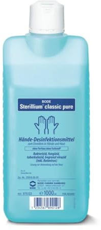 Sterillium® classic pure Händedesinfektion - 1 Liter - 4031678034888 | Flasche (1000 ml)