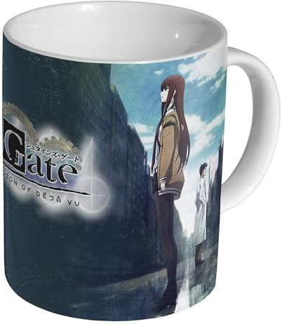Glades Steins Gate Anime – Keramik 325 ml Tee-/Kaffeetasse