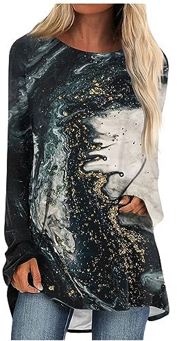 LSAltd Longshirt Damen Cardigan Damen Bluse Y2k Top Rollkragenpullover Damen Y2k Zip Up Hoodie Oversize Pullover Damen Hoodie Y2k Bluse Damen Sommer Hoodie Damen Oversize Y2k（1-Dark Gray,XL）