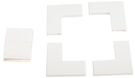 NeatiEase Fly Screen Window Magnetic Accessories 4 Window Corners 2 Window Clips (White)