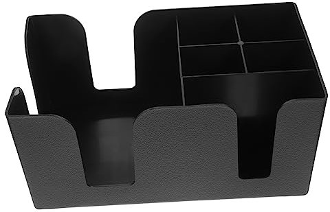 CIYODO Kaffeebar Organizer Teebeutel Und Kaffeegeschmackhalter Aus Praktische Aufbewahrungsbox Für Rührstäbchen Und Kaffeezubehör Für Küche Und Bar