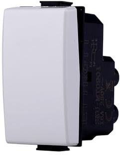 Deviatore compatibile Bticino Matix 1p 16A colore bianco