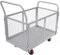 Plattformwagen Transportwagen mit Gitter Handwagen bis 200kg Gitterwagen 100x60x94cm