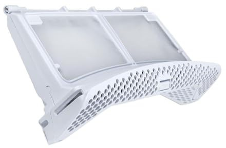 Lawnoval Filtro de pelusa para secadora AEG y Electrolux 8074539019, colador de plástico blanco compatible con Zanussi y otros modelos, 1 paquete