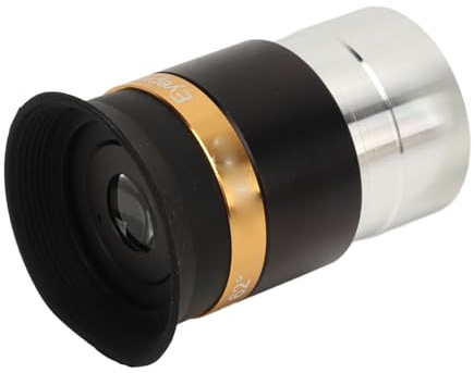 Ocular Asférico Gran Angular de 62° - Longitud de 4 Mm, Imagen Clara Ocular de 1,25 Pulgadas para Telescopio con Capacidad de Observaciones de Campo Amplio