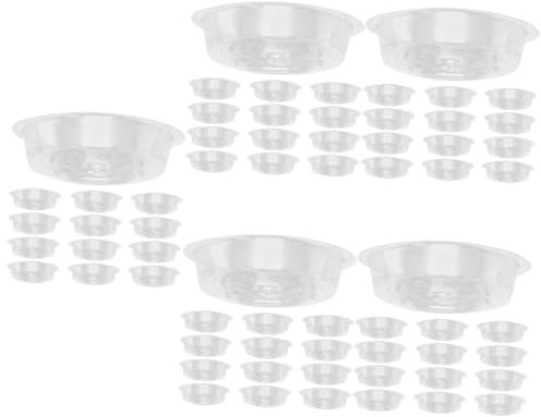 INOOMP 150piezas Platillos para Macetas Bandejas Redondas para Plantas Colectores De Agua para Jardín y Hogar