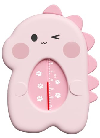Huayeex Termómetro De Baño Para Niños, Medidor De Temperatura Infantil Con Forma De Dinosaurio Para Agua, para Bebé Impermeable y Preciso para Niños y Niñas en Ducha o Piscina