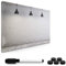 Navaris Magnettafel Magnetpinnwand Memoboard zum Beschriften - 60x40 cm Notiztafel div. Designs - Tafel abwaschbar mit Halterung Magneten Stift