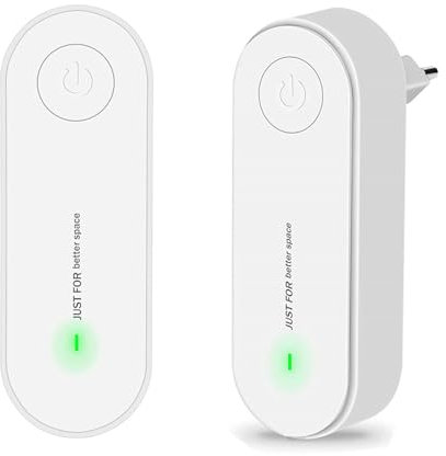 Répulsif Ultrasons 2 Pack Répulsif Électronique Répulsif à ultrasons Électronique pour Anti Moustiques Dispositifs Efficace Contre
