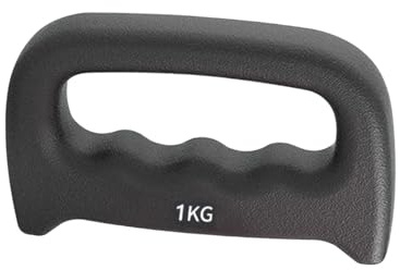 rockible Manubri da Boxe con Peso a Mano, Manubri Ergonomici con Impugnatura a Mano per Pilates, velocità di Camminata, Shadow Boxing, 1 kg