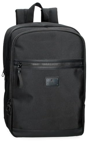 Pepe Jeans Blackmore, lässige Rucksäcke, Reisetaschen, aus Polyester und Kunstlederdetails, breite, ergonomische und gepolsterte Schultergurte, die sich perfekt an den Rücken anpassen. Von Joumma Bags