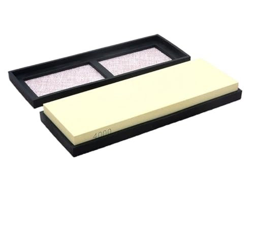 ZRHWSPD Whetstone Knife Sharpener Profesionales Piedra Afilar Whetstone Water Honing Sharpening Stones(4000 grit)
