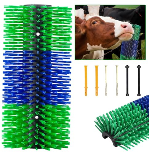 Spazzola per il cambio del pelo del cavallo, semi-circolare, per la cura dei cavalli, spazzola per massaggio contro il prurito, Magic Brush cavallo, spazzola universale per graffi per cavalli