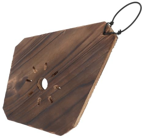 INOOMP Planche Suspendue De Fougère Jardinière Verticale De Fougère Planteur Vertical Succulent Jardinière Suspendue pour Plantes Succulentes Support De Jardinière Bois