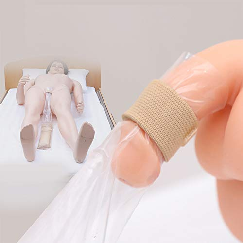 60 Bolsas Desechables De Drenaje De Orina, Ayuda For La Incontinencia Masculina, Bolsa Recolectora De Orina Portátil For Ancianos Y Personas Con Discapacidad Postrados En Cama(5belt+60bag)