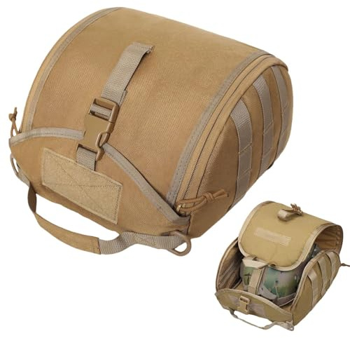 Vitsrisea Sac De Rangement Pour Casques - Sac De Travail En Nylon 1000D Pour Homme | Pochette De Rangement Polyvalente Pour Casques De Combat De Chasse Sportive