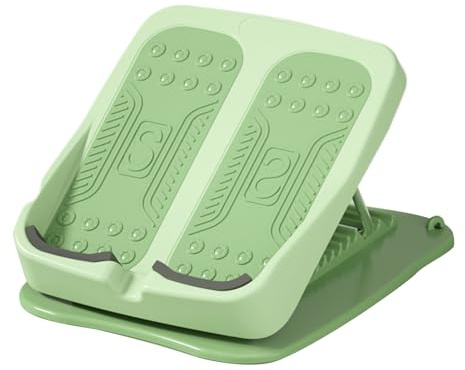 Slant Board, allungatore per polpacci, regolabile, di allungamento portatile, dispositivo ergonomico per fisioterapia, versatile piattaforma di rigenerazione muscolare per viaggi in palestra