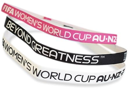 FIFA Womens World Cup Headbands 3 Pack for Women Girls, Suitable for Sports, Footbal, Yoga, Pilates, Running, Cycling