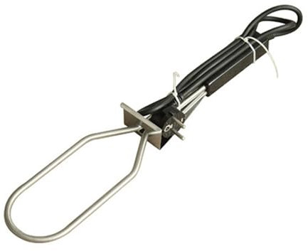 BURLOE Lino De Carbón Eléctrico, Rejilla Encendedor Fuego Encendedor Accesorios Rejilla Cerámica Encendedor Carbón para Barbacoa Chimenea De Chimenea Estufa,1