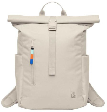 GOT BAG Zaino ROLLTOP EASY small | Zaino roll-top con scomparto per laptop da 14” | Piccolo zaino giornaliero idrorepellente da 15 L