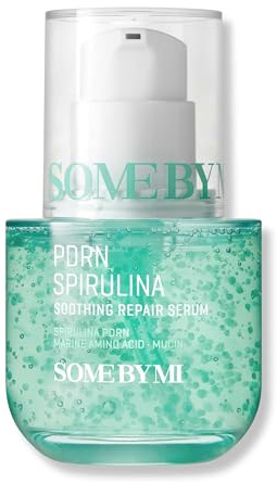 SOME BY MI PDRN Spirulina Soothing Repair Serum – 50ml – Veganes koreanisches PDRN-Serum für das Gesicht – beruhigt Rötungen, strafft und spendet Feuchtigkeit mit Spirulina, Peptiden und marin