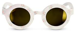Suavinex, Lunettes de Soleil pour Bébés de 0 à 12 Mois, Polarisées, avec Filtre UV400, Cat. 3, Protection 100% Rayons UVA et UVB, Étui Inclus, Très Flexibles et Légères, Rondes Studio 2026, Blanc