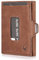 DONBOLSO Slim Wallet XS Herren Geldbörse - Edles Kartenetui Herren aus Leder mit Münzfach RFID-Schutz und 5 Kartenfächern - Kompakte Slim Wallet Geldscheinbörse für die Hosentasche - 9 x 7 cm