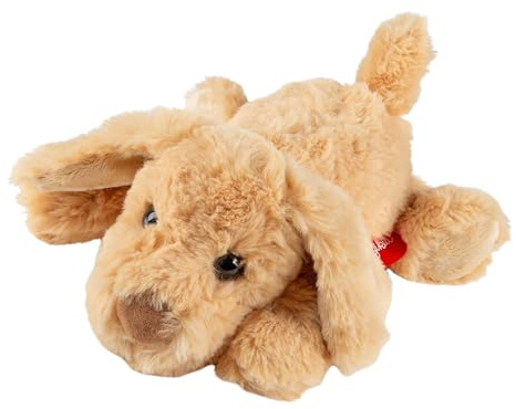 SIGIKID Plüschtier Kuscheltier Hund Flauscherie, Stofftier zum Spielen, Sammeln, Einschlafen für Babys und Kinder, besonders weich und flauschig, Beige